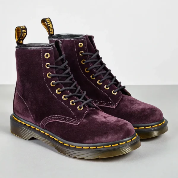Dr. Martens 1460 Pascal Velvet Boots