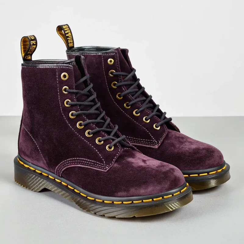Dr. Martens 1460 Pascal Velvet Boots